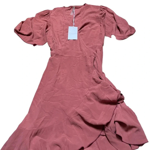 Emma Knudsen Betty wrap dress - Picture 3 of 3